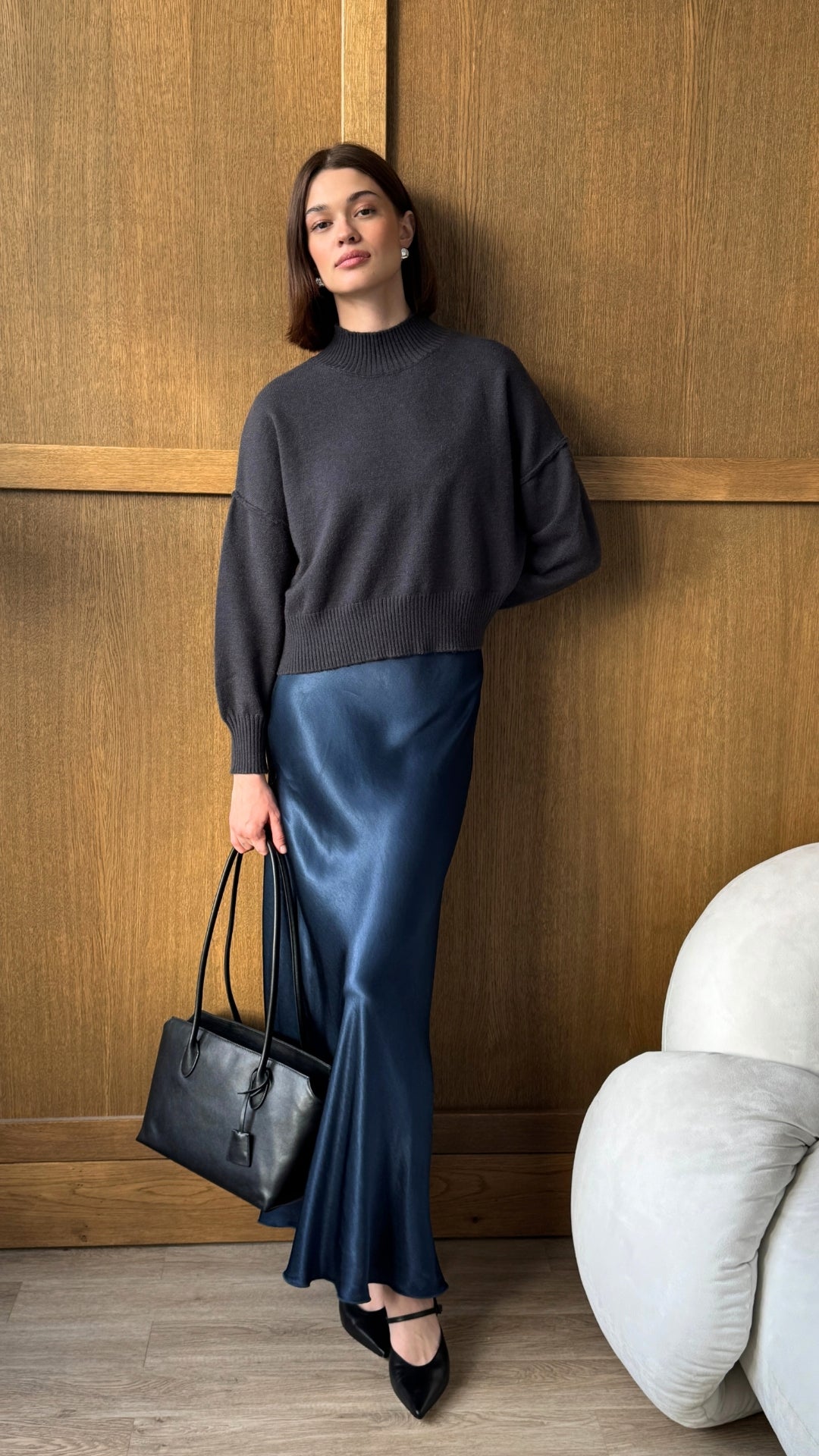 Lottie Sweater - Carbon