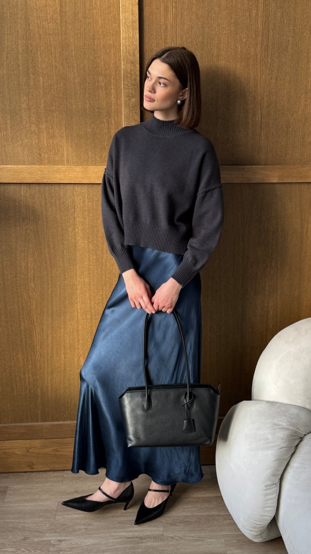 Lottie Sweater - Carbon