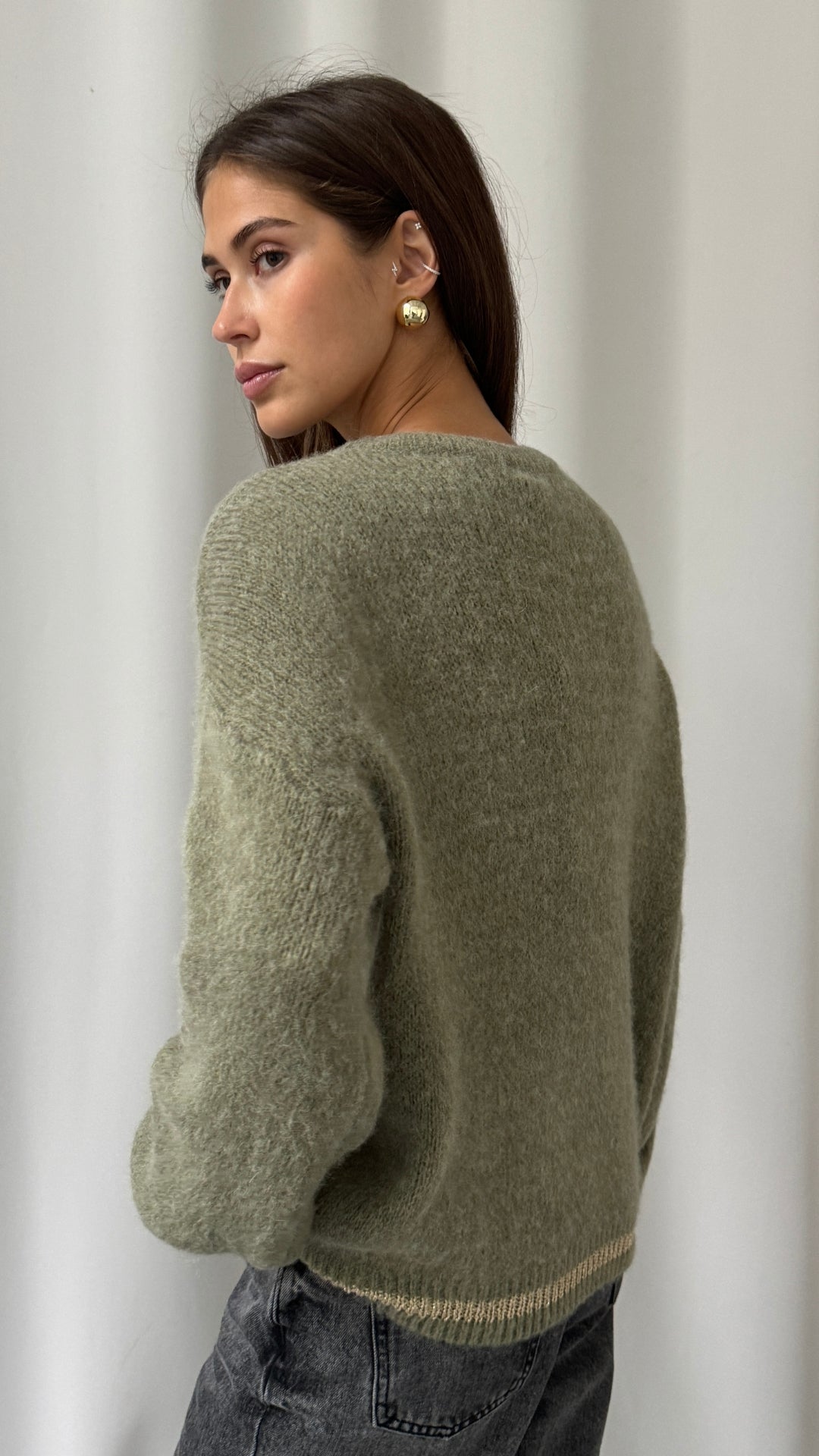 Noelle Sweater - Khaki