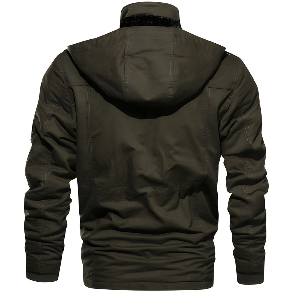 Men’s Tactical Outdoor Jacket – Multi-Pocket and Warm for Everyday Use