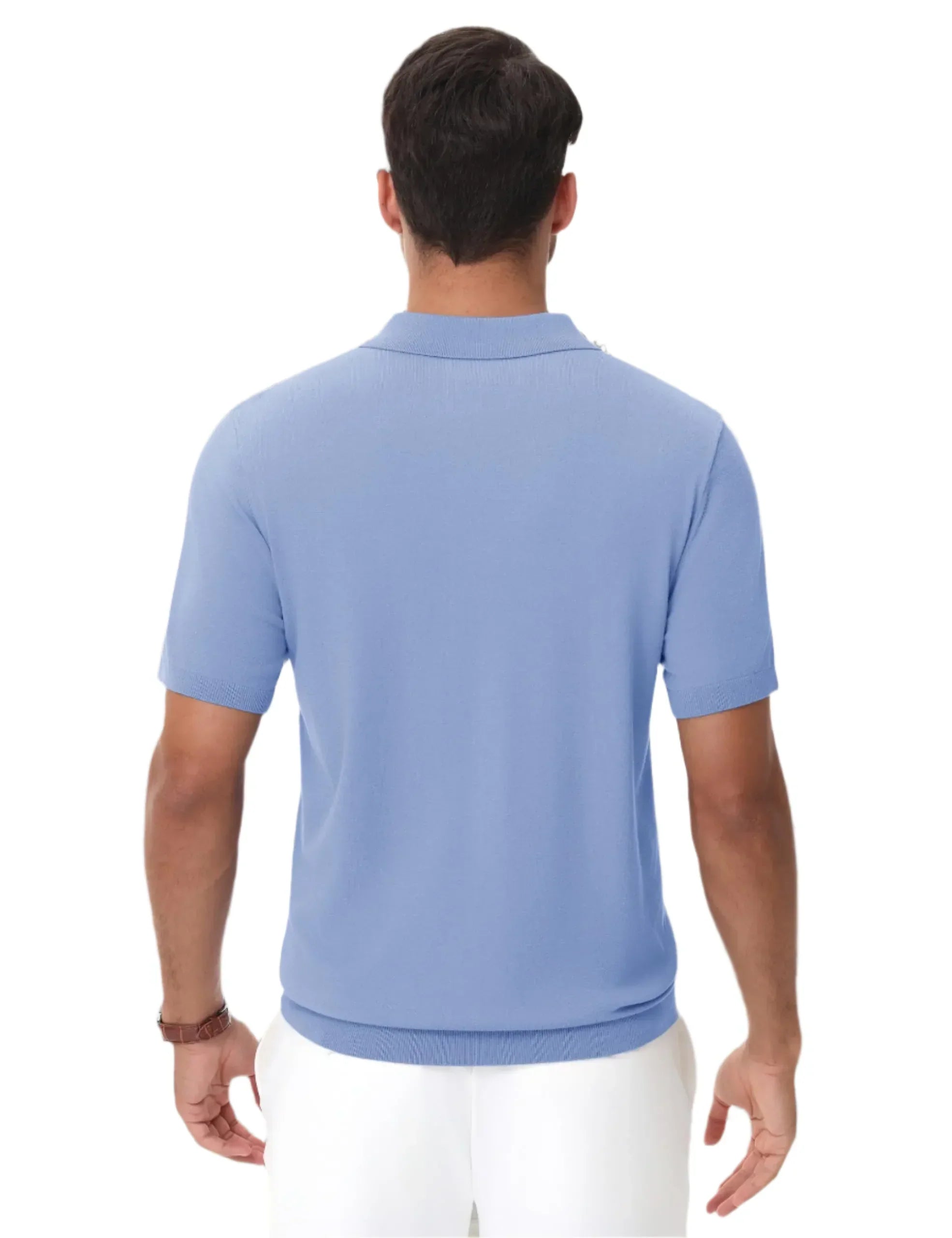 Ribbed Lightweight Polo