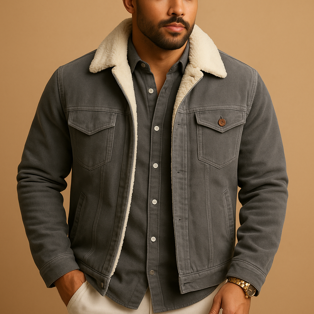 Men's Corduroy Jacket with Modern Fit | Casual Styling