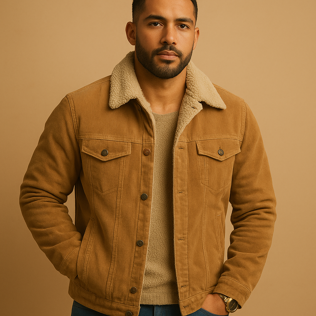 Men's Corduroy Jacket with Modern Fit | Casual Styling
