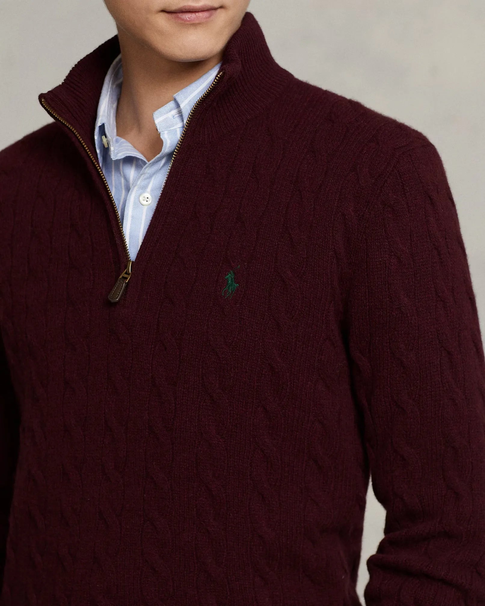 [Buy 1 Get 2] RL™ Cable-Knit Wool-Cashmere Jumper