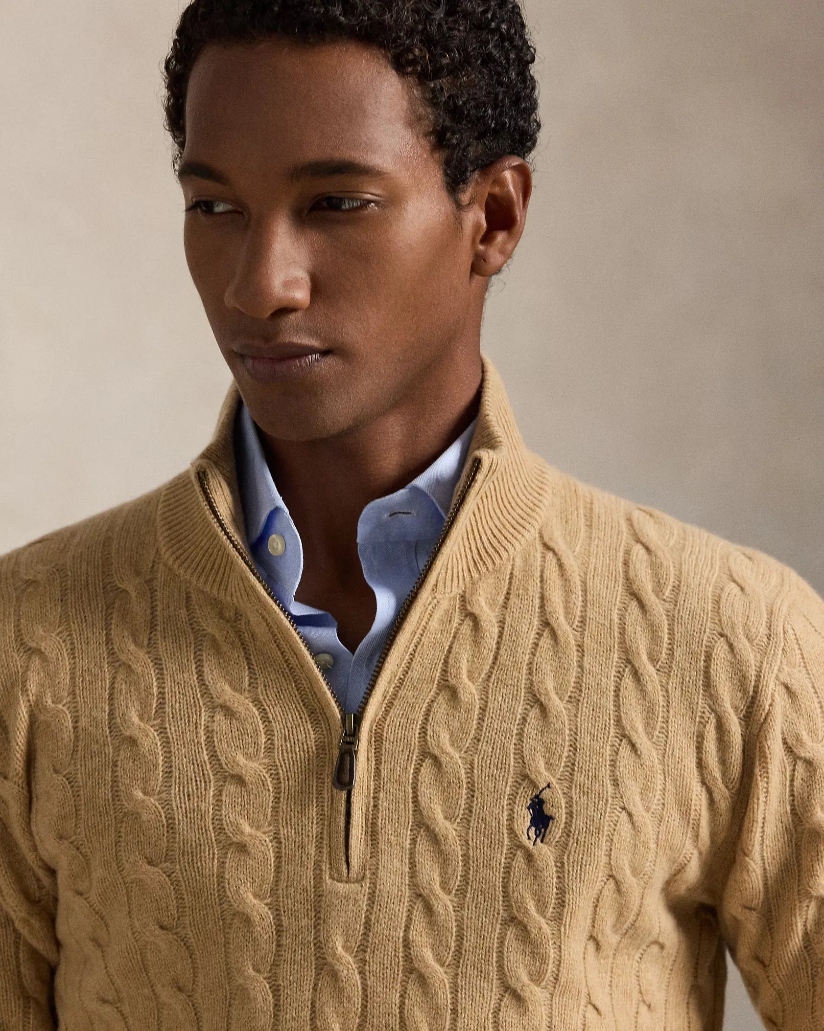 [Buy 1 Get 2] RL™ Cable-Knit Wool-Cashmere Jumper