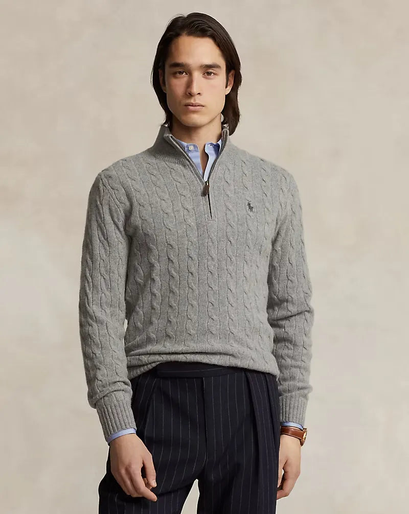 [Buy 1 Get 2] RL™ Cable-Knit Wool-Cashmere Jumper