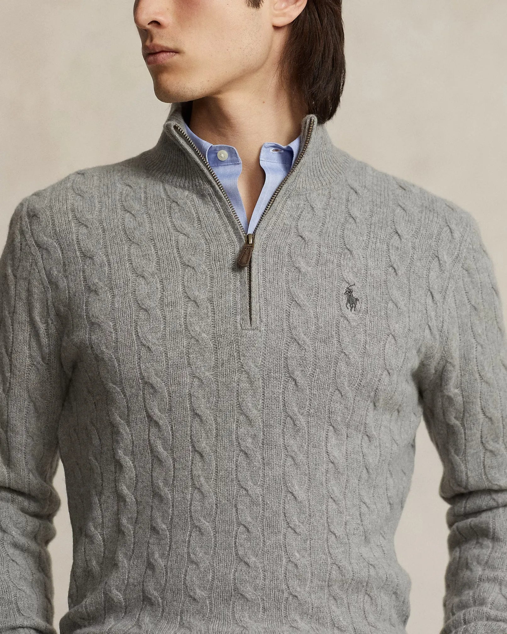 [Buy 1 Get 2] RL™ Cable-Knit Wool-Cashmere Jumper