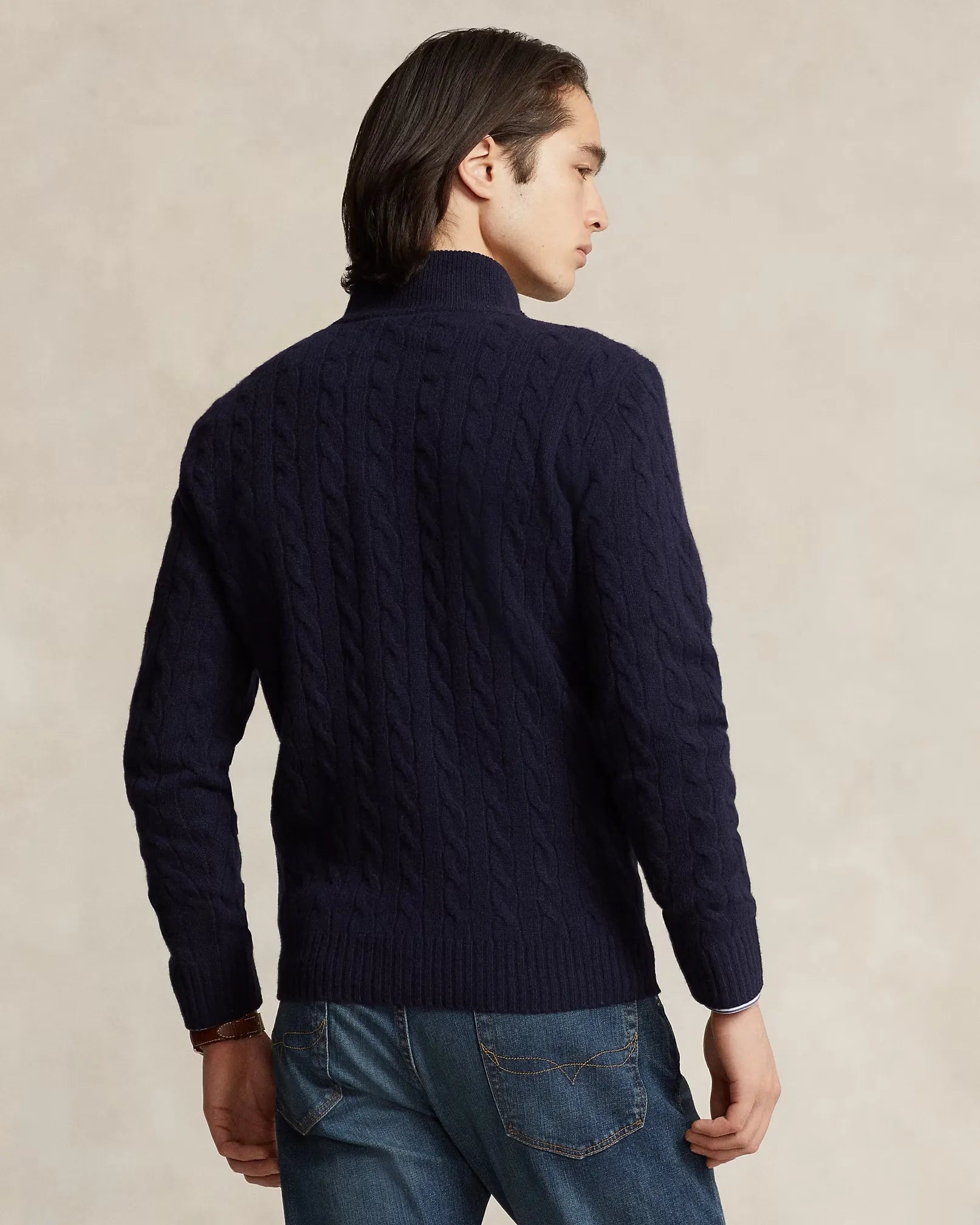 [Buy 1 Get 2] RL™ Cable-Knit Wool-Cashmere Jumper