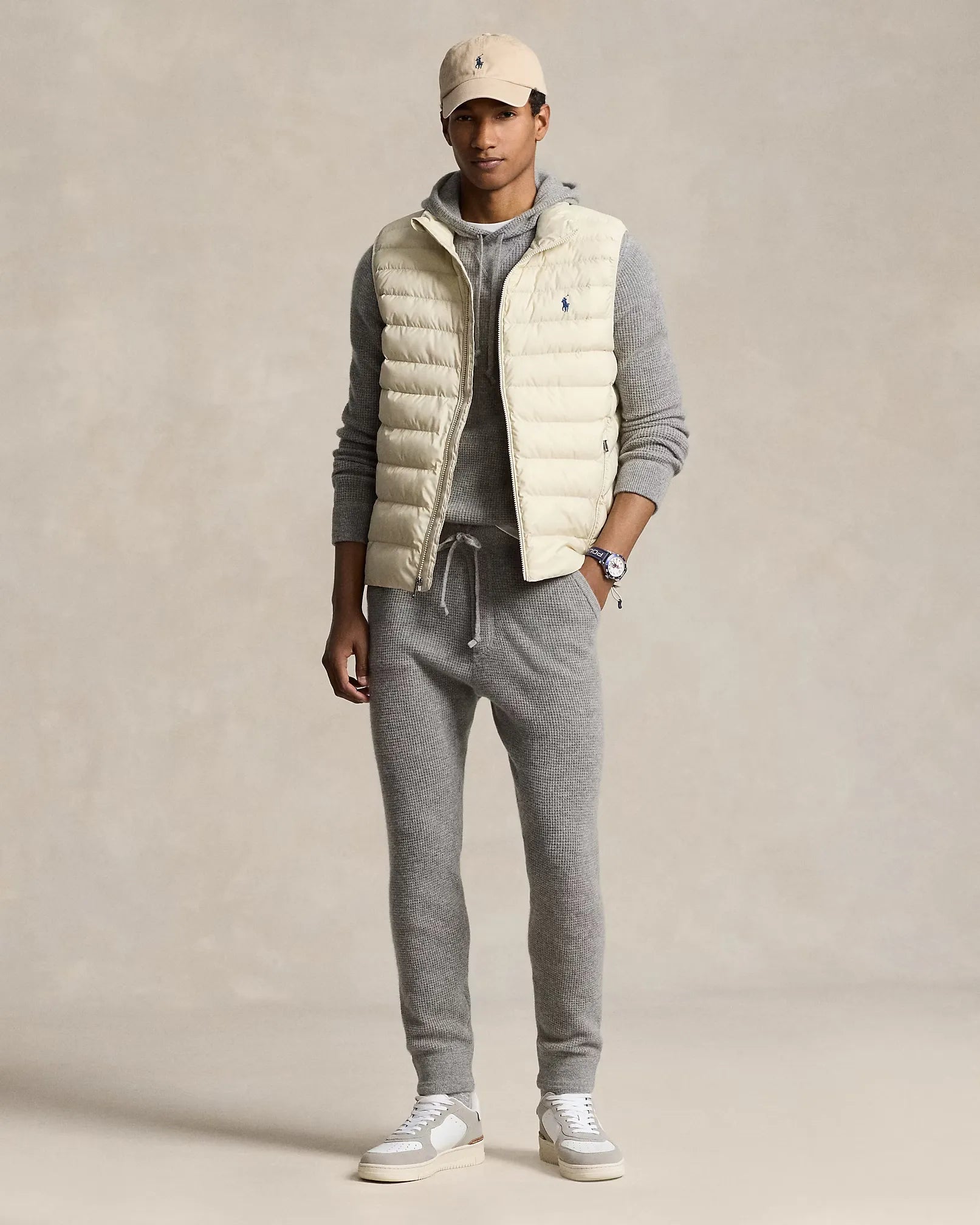 RL™Men's Comfortable Puffer Vest + Perfume Bleu de Chanel